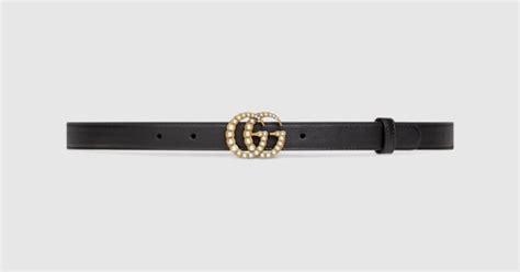 gucci schwarze ledergürtel